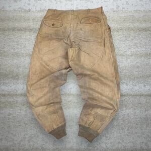 True Vintage 70s RedHead Canvas Pants 34x30 Tan Cotton Canvas Bone Dry Series